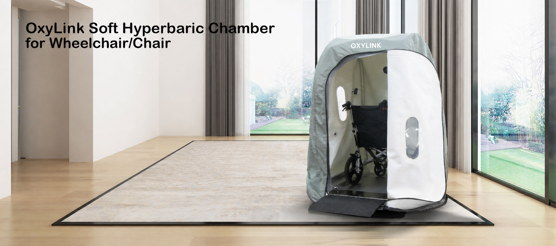 Wheelchair accessible hyperbaric chamber